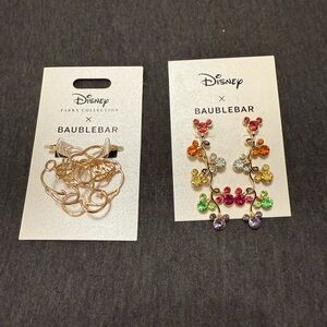 New Baublebar Disney Earring Bundle